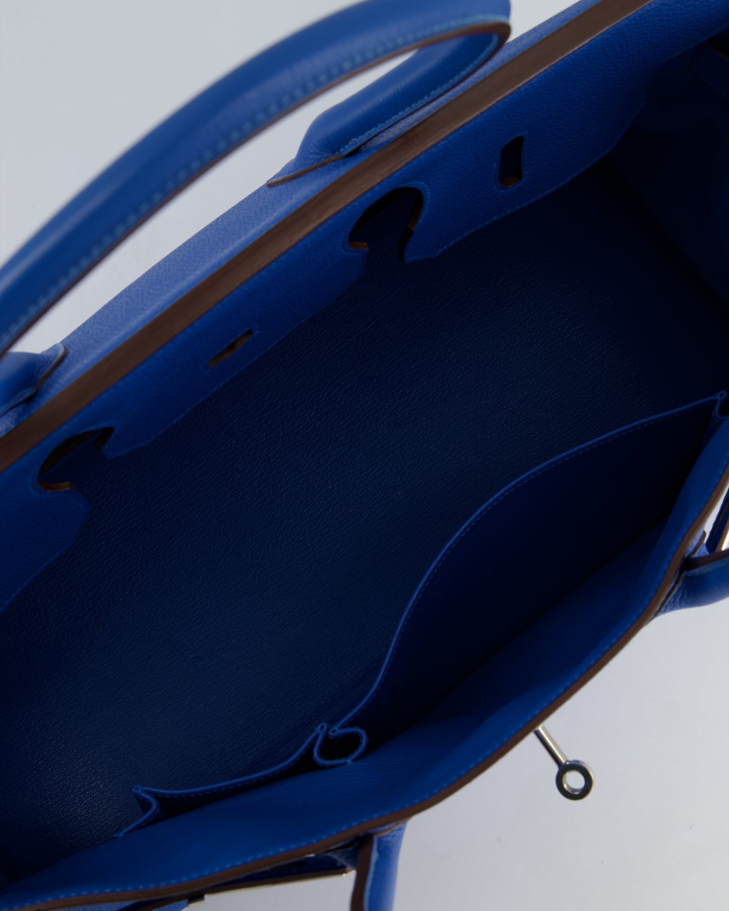 Hermès Shoulder Birkin 42 JPG in Clemence Leather with Palladium Hardware