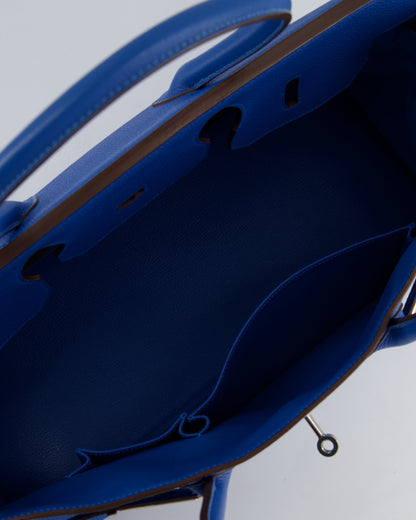 Hermès Shoulder Birkin 42 JPG in Clemence Leather with Palladium Hardware