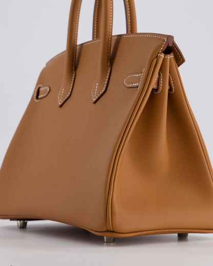 *HOLY GRAIL* Hermès Birkin Bag 25cm in Gold Swift Leather with Palladium Hardware
