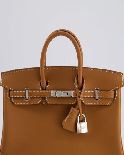 *HOLY GRAIL* Hermès Birkin Bag 25cm in Gold Swift Leather with Palladium Hardware