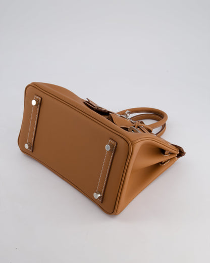 *HOLY GRAIL* Hermès Birkin Bag 25cm in Gold Swift Leather with Palladium Hardware