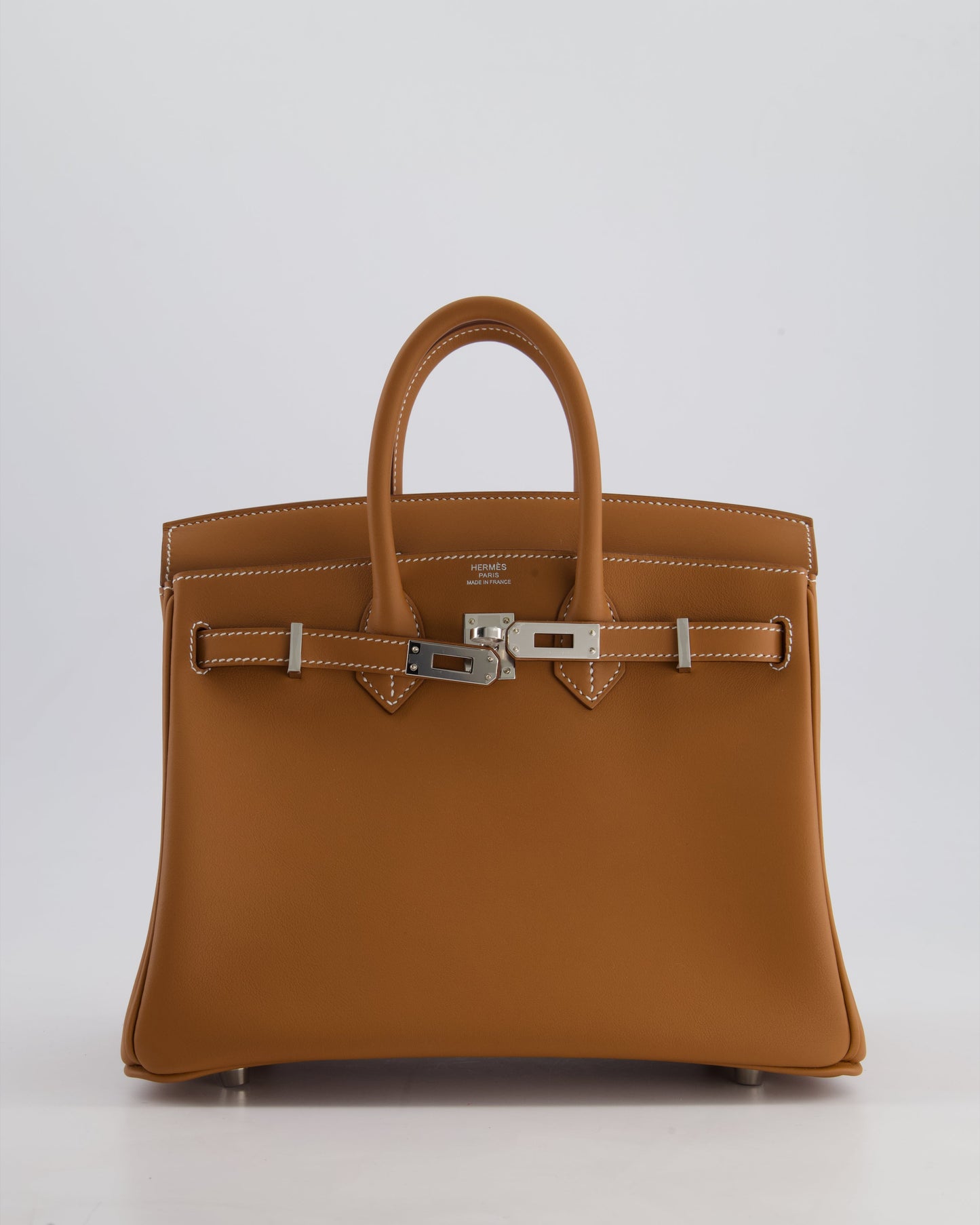 *HOLY GRAIL* Hermès Birkin Bag 25cm in Gold Swift Leather with Palladium Hardware