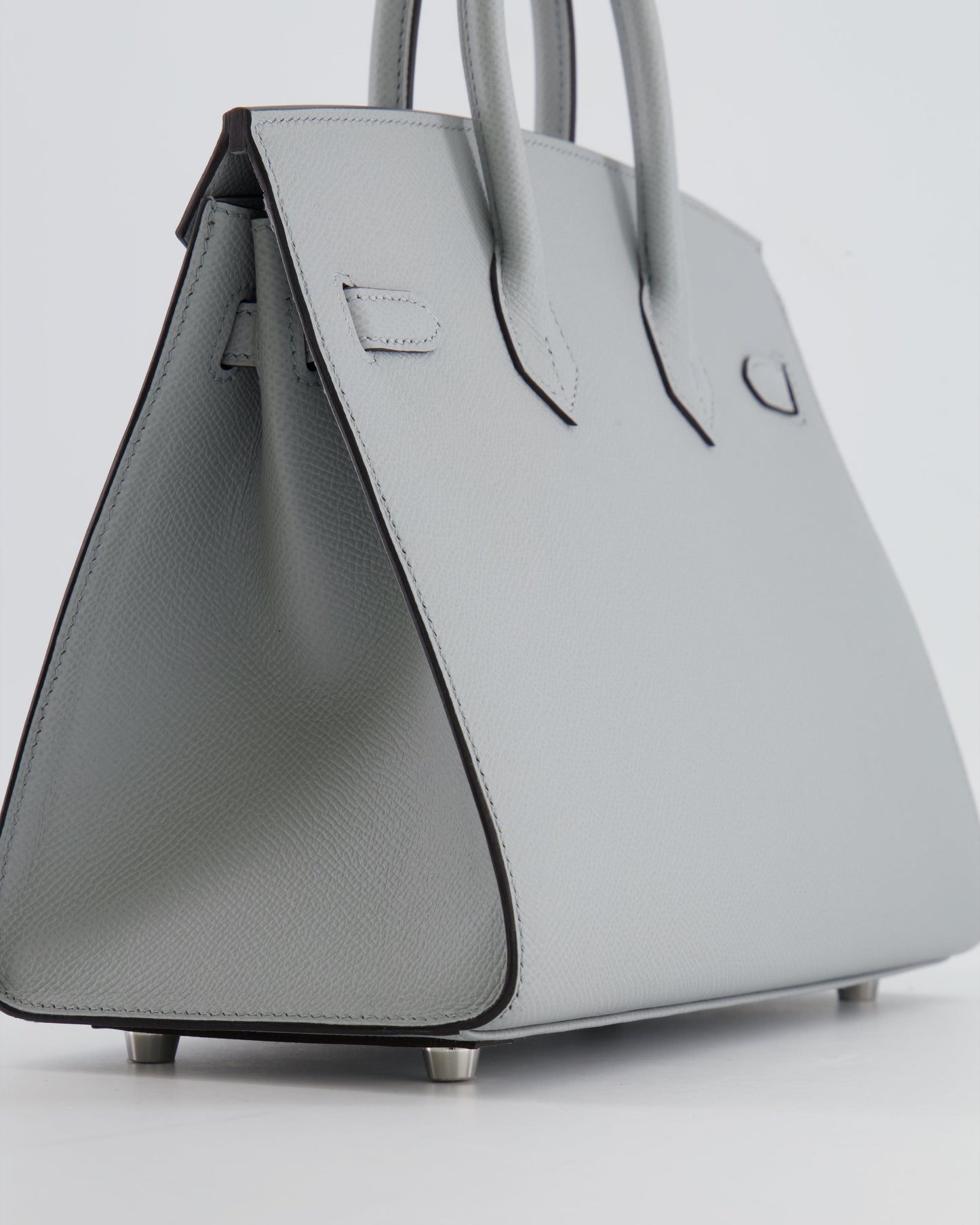 *RARE* Hermès Birkin Sellier 25cm Bag in Bleu Glacier Epsom Leather with Palladium Hardware