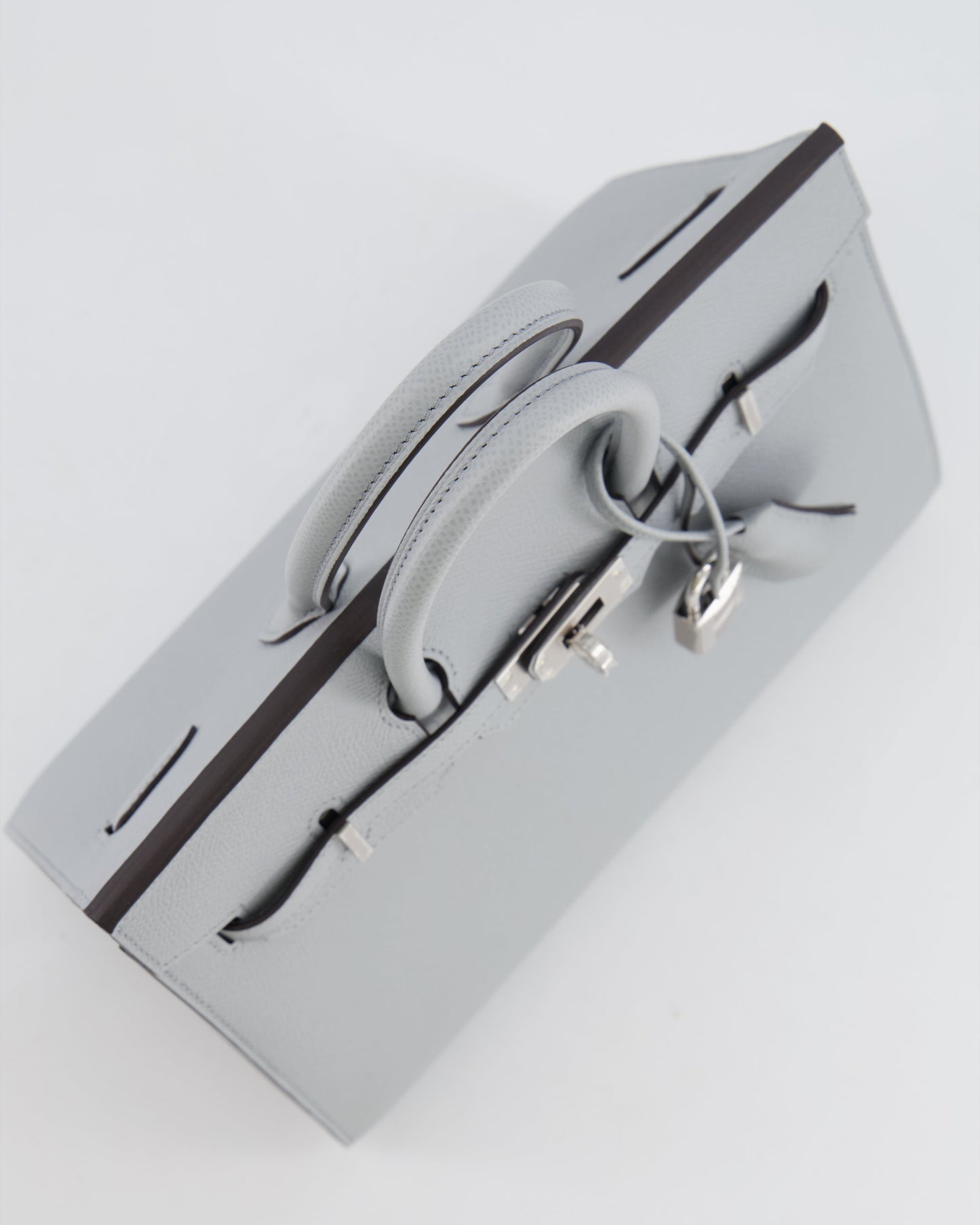 *RARE* Hermès Birkin Sellier 25cm Bag in Bleu Glacier Epsom Leather with Palladium Hardware