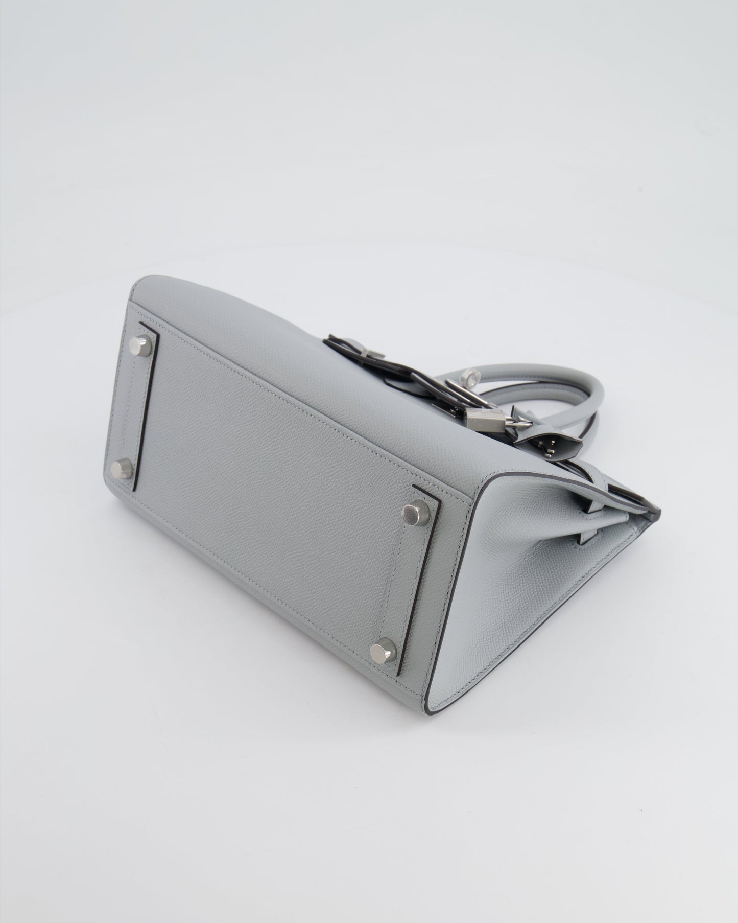 *RARE* Hermès Birkin Sellier 25cm Bag in Bleu Glacier Epsom Leather with Palladium Hardware