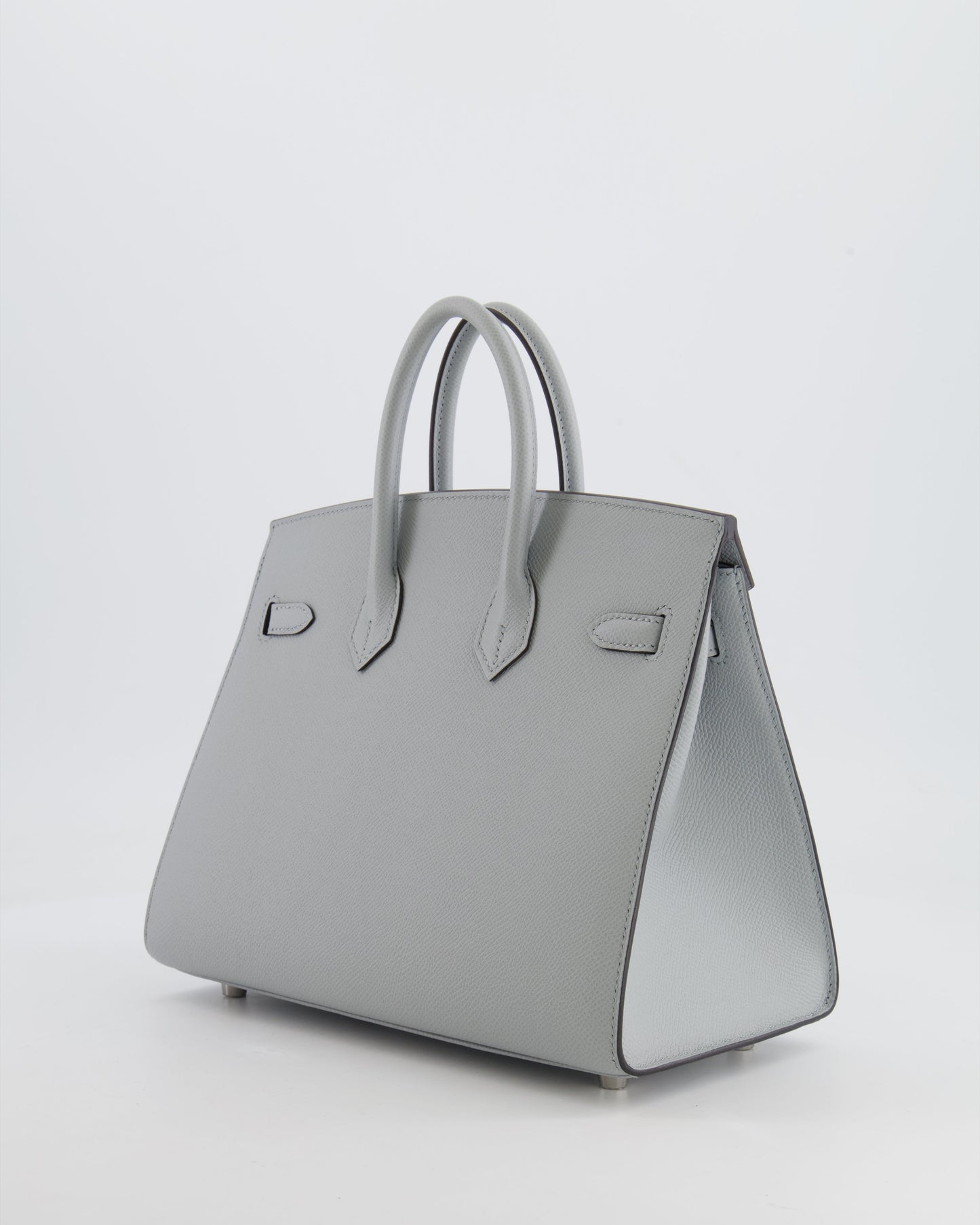 *RARE* Hermès Birkin Sellier 25cm Bag in Bleu Glacier Epsom Leather with Palladium Hardware