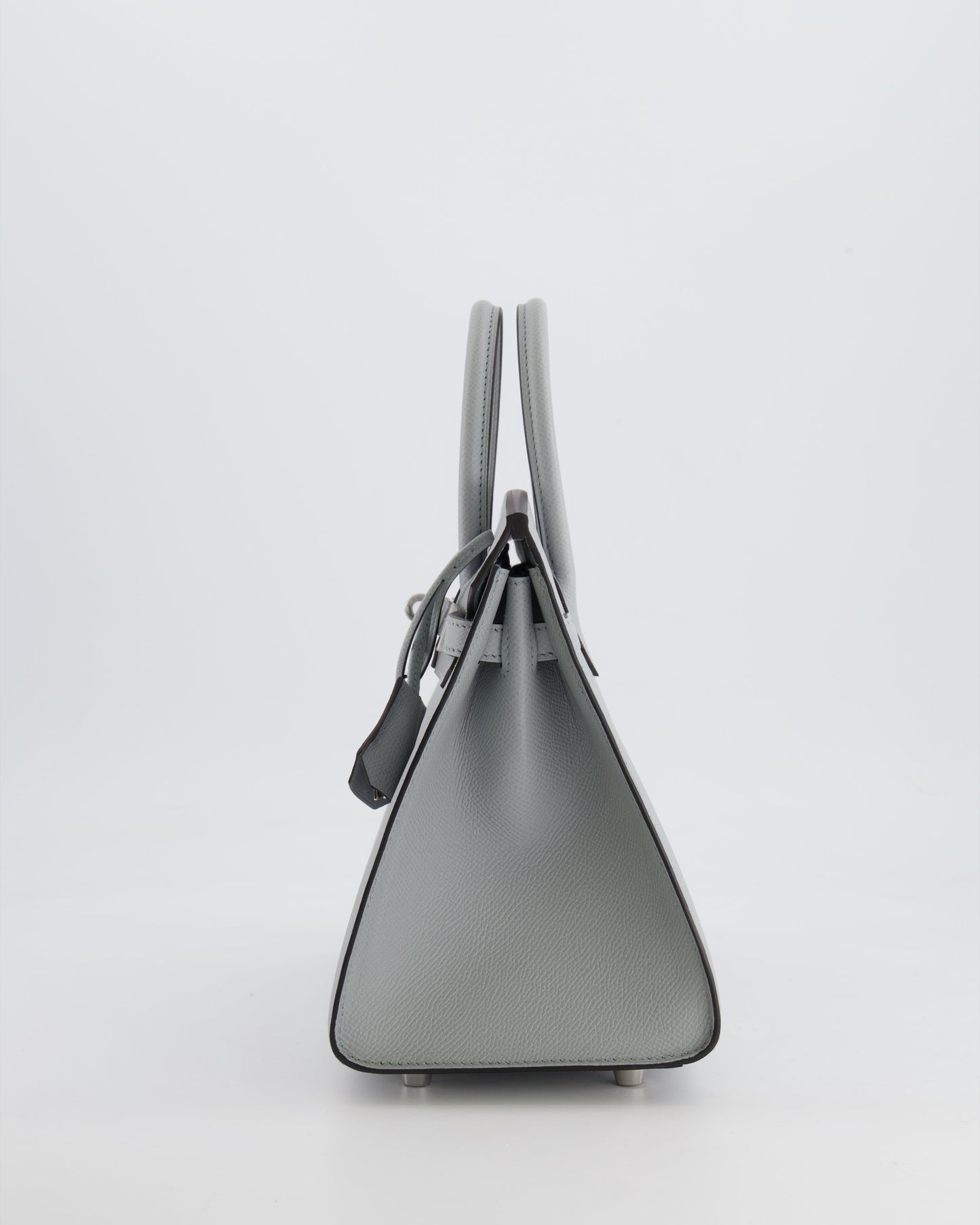 *RARE* Hermès Birkin Sellier 25cm Bag in Bleu Glacier Epsom Leather with Palladium Hardware