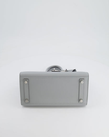 *RARE* Hermès Birkin Sellier 25cm Bag in Bleu Glacier Epsom Leather with Palladium Hardware