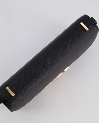 *NEW RELEASE* Hermès Constance 1-Elan Miroir Bag in Noir Epsom Leather with Rose Gold Hardware