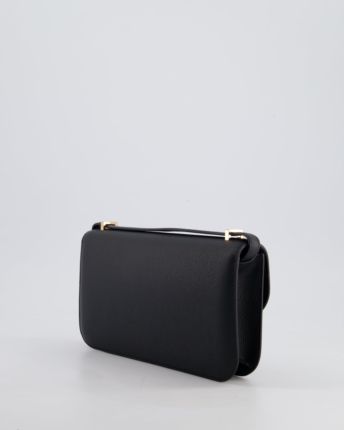 *NEW RELEASE* Hermès Constance 1-Elan Miroir Bag in Noir Epsom Leather with Rose Gold Hardware