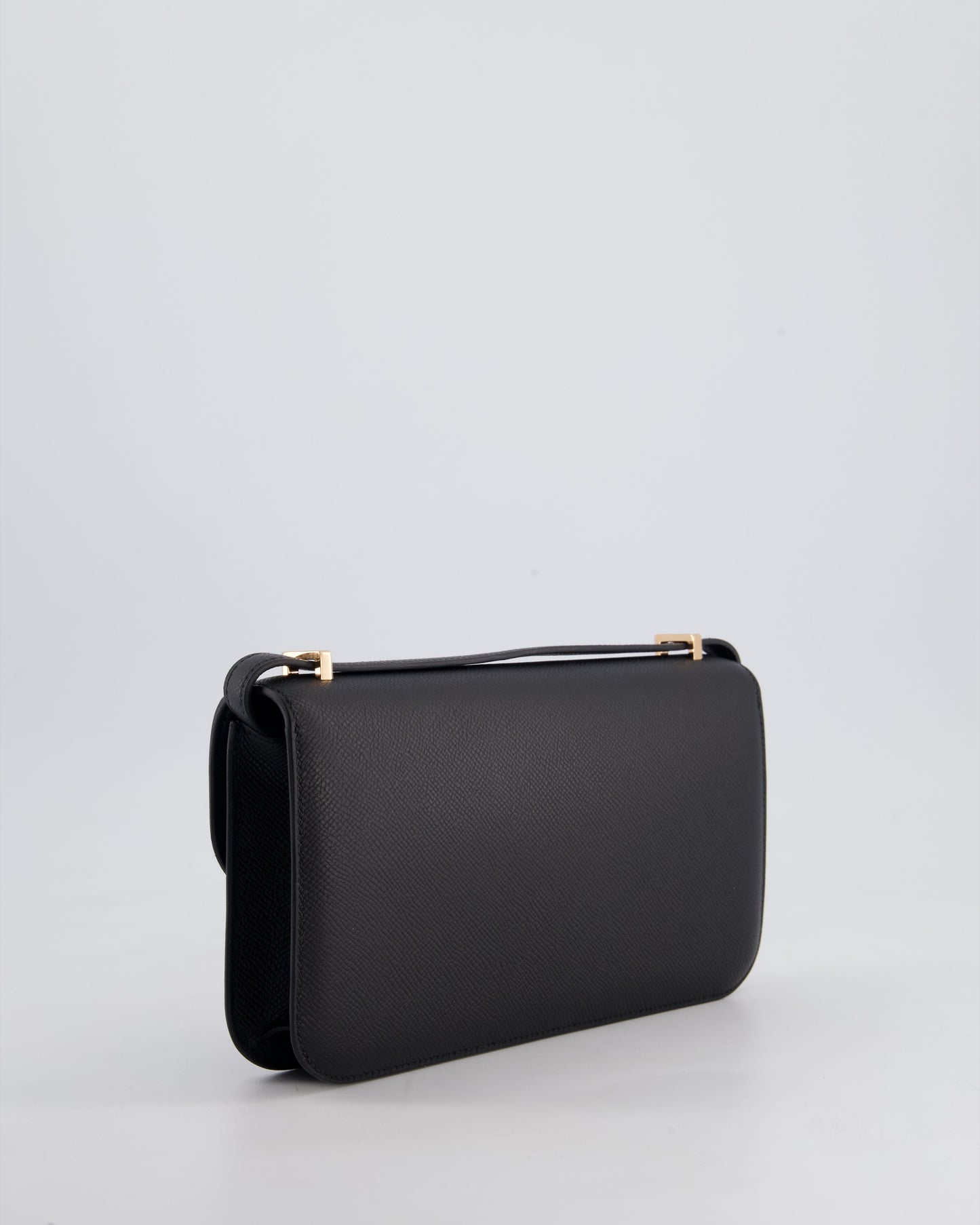 *NEW RELEASE* Hermès Constance 1-Elan Miroir Bag in Noir Epsom Leather with Rose Gold Hardware