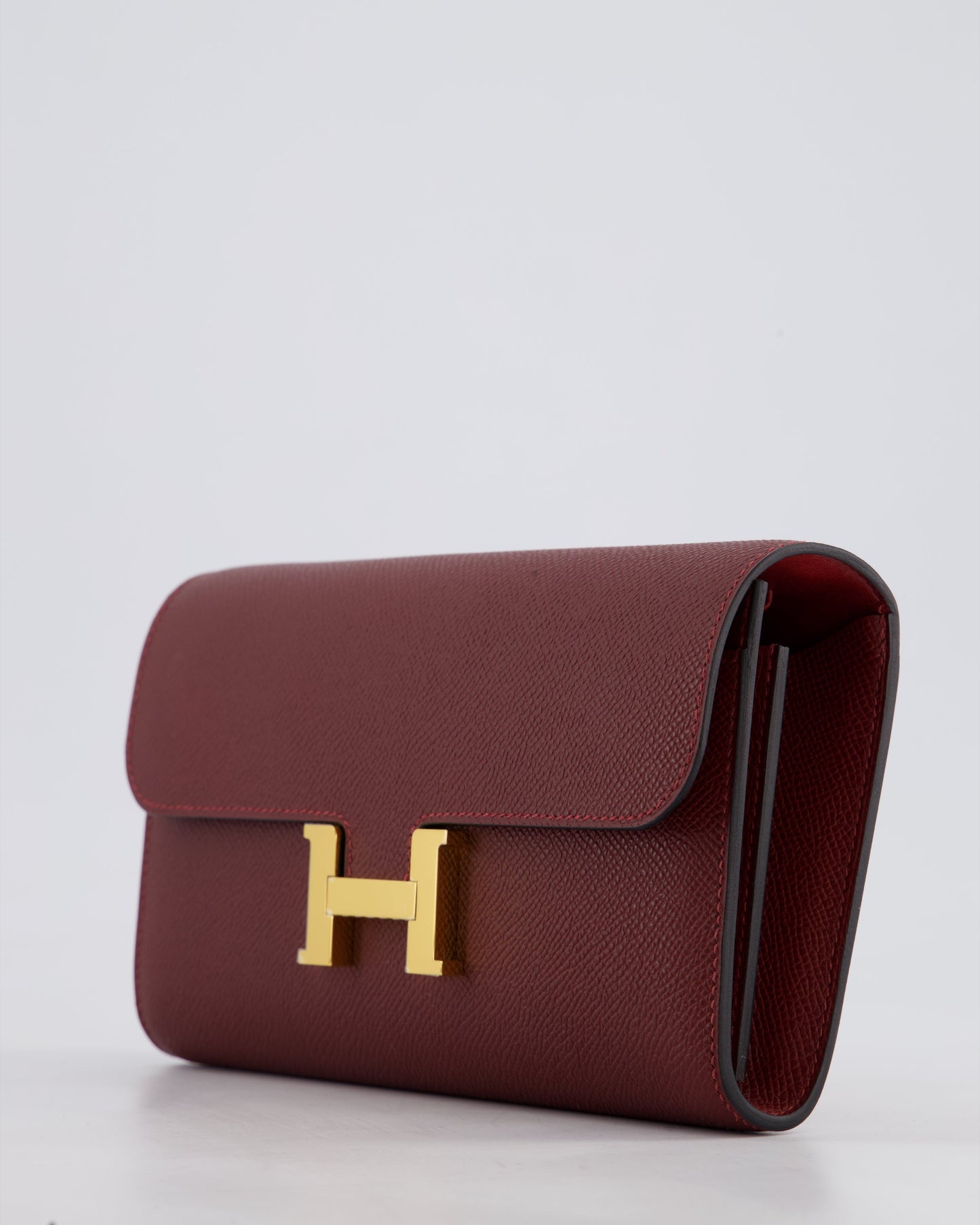 *HOT* Hermès Constance To Go Bag in Rouge H Epsom Leather with Gold Hardware