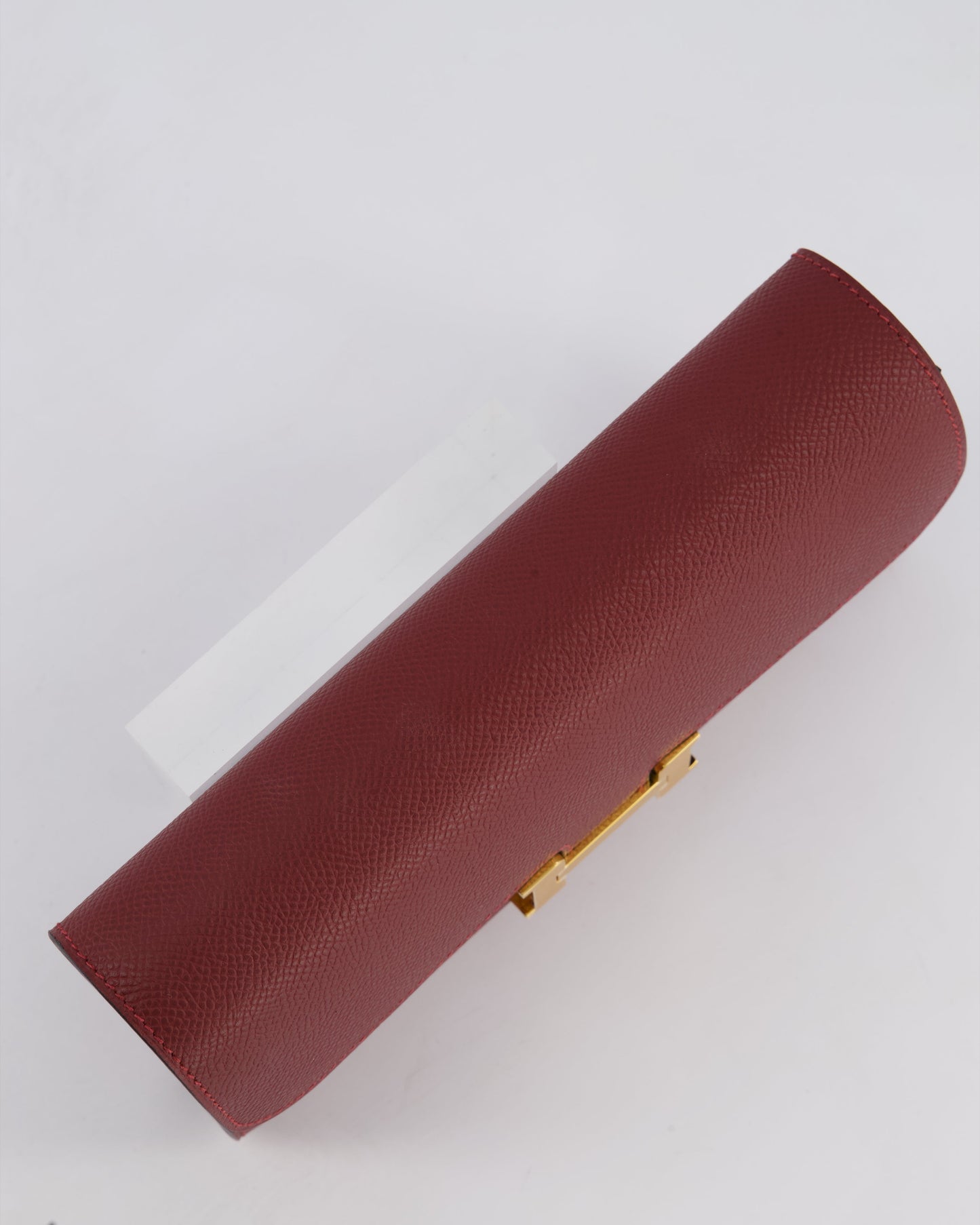 *HOT* Hermès Constance To Go Bag in Rouge H Epsom Leather with Gold Hardware