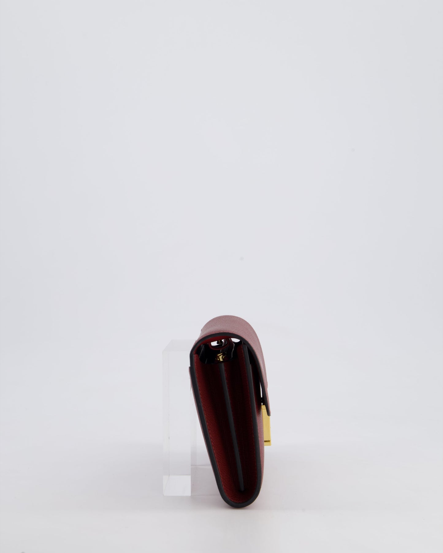 *HOT* Hermès Constance To Go Bag in Rouge H Epsom Leather with Gold Hardware