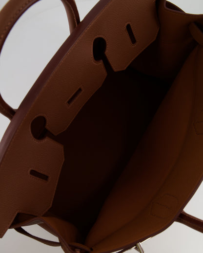 *LIMITED EDITION* Hermès HAC Bag 40cm Coup de Soleil in Gold Clair & Fonce Togo Leather with Palladium Hardware