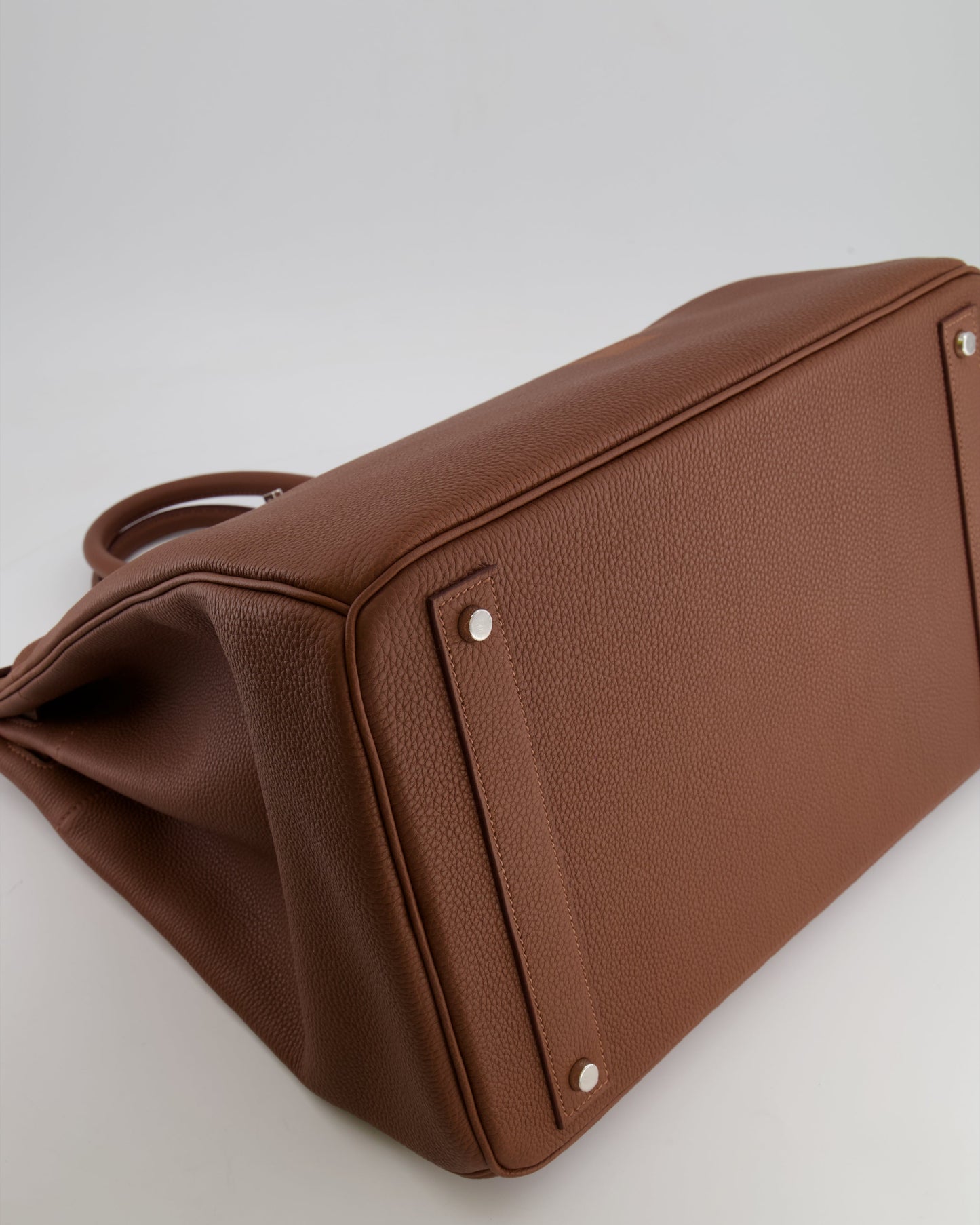 *LIMITED EDITION* Hermès HAC Bag 40cm Coup de Soleil in Gold Clair & Fonce Togo Leather with Palladium Hardware