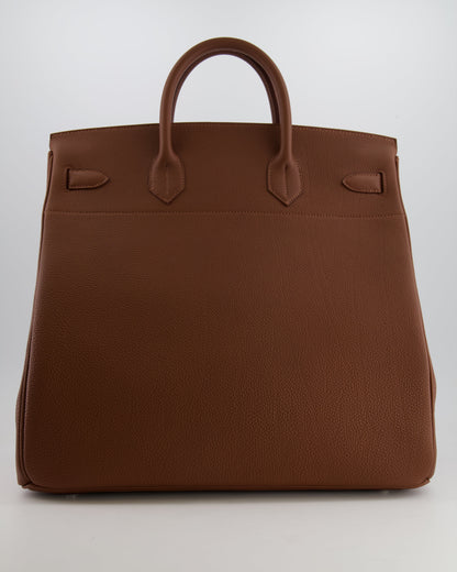 *LIMITED EDITION* Hermès HAC Bag 40cm Coup de Soleil in Gold Clair & Fonce Togo Leather with Palladium Hardware