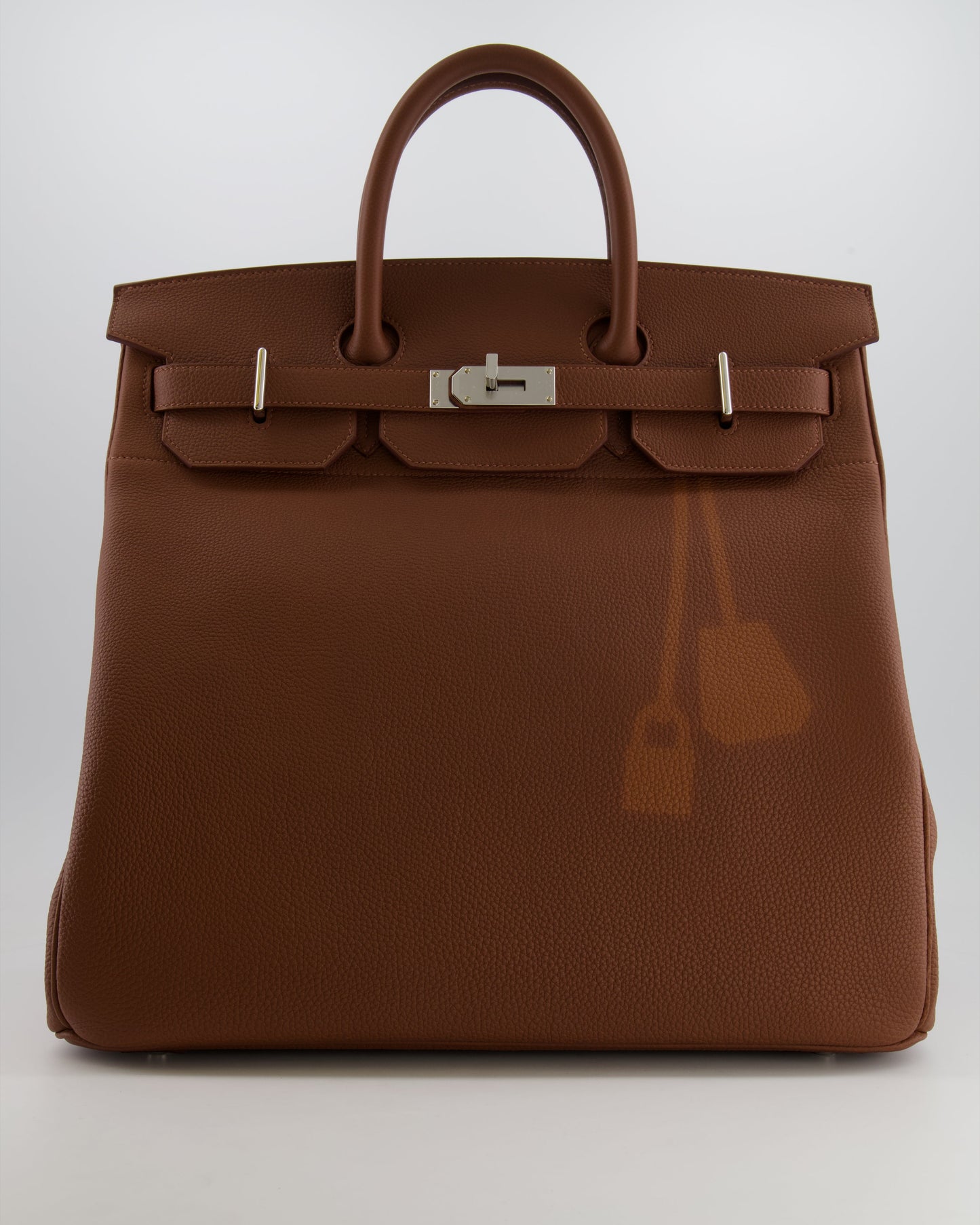 *LIMITED EDITION* Hermès HAC Bag 40cm Coup de Soleil in Gold Clair & Fonce Togo Leather with Palladium Hardware