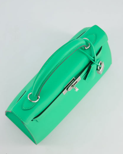 *FIRE PRICE* Hermès Kelly Sellier 25cm Bag in Vert Comics Epsom Leather with Palladium Hardware