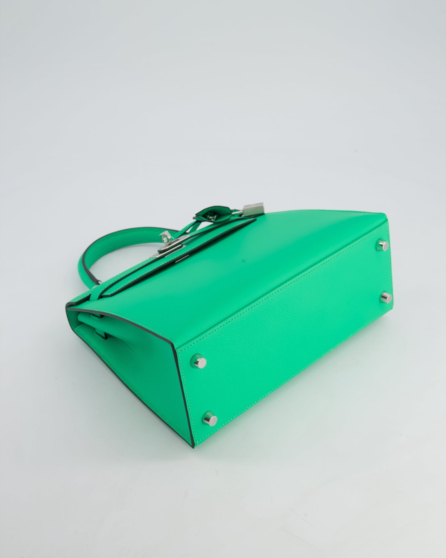 *FIRE PRICE* Hermès Kelly Sellier 25cm Bag in Vert Comics Epsom Leather with Palladium Hardware