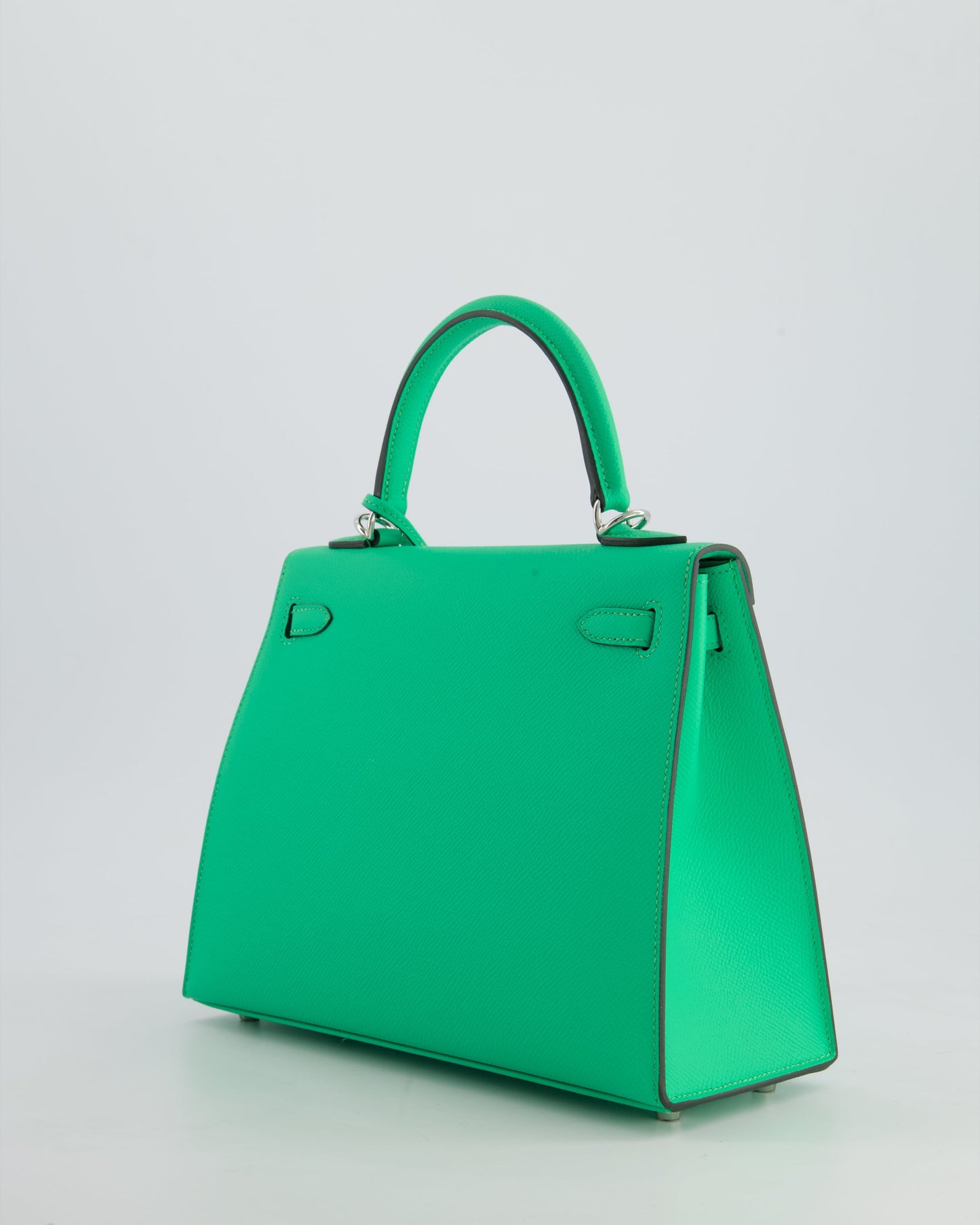 *FIRE PRICE* Hermès Kelly Sellier 25cm Bag in Vert Comics Epsom Leather with Palladium Hardware