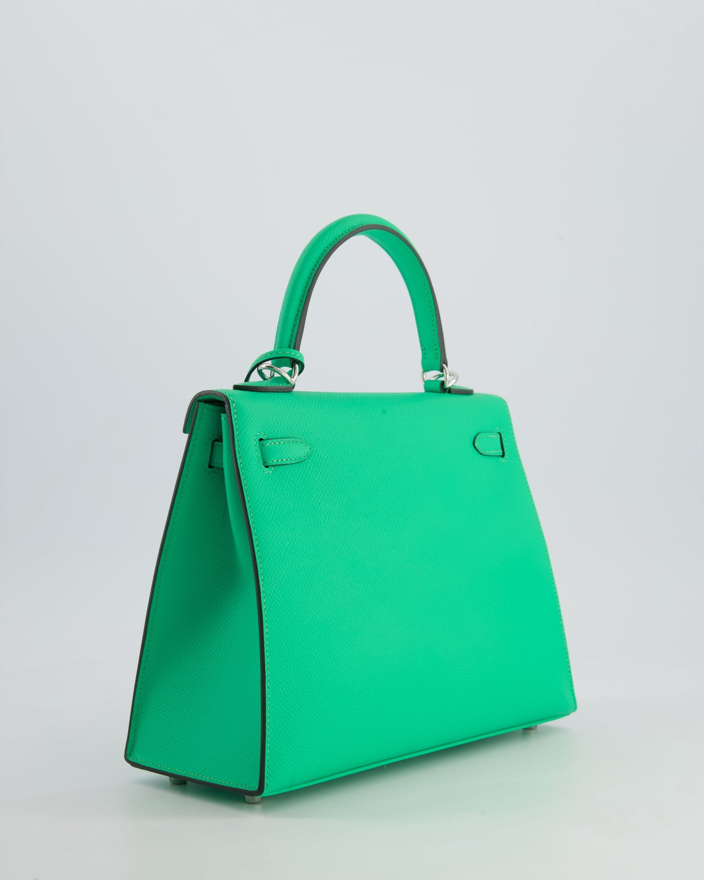 *FIRE PRICE* Hermès Kelly Sellier 25cm Bag in Vert Comics Epsom Leather with Palladium Hardware