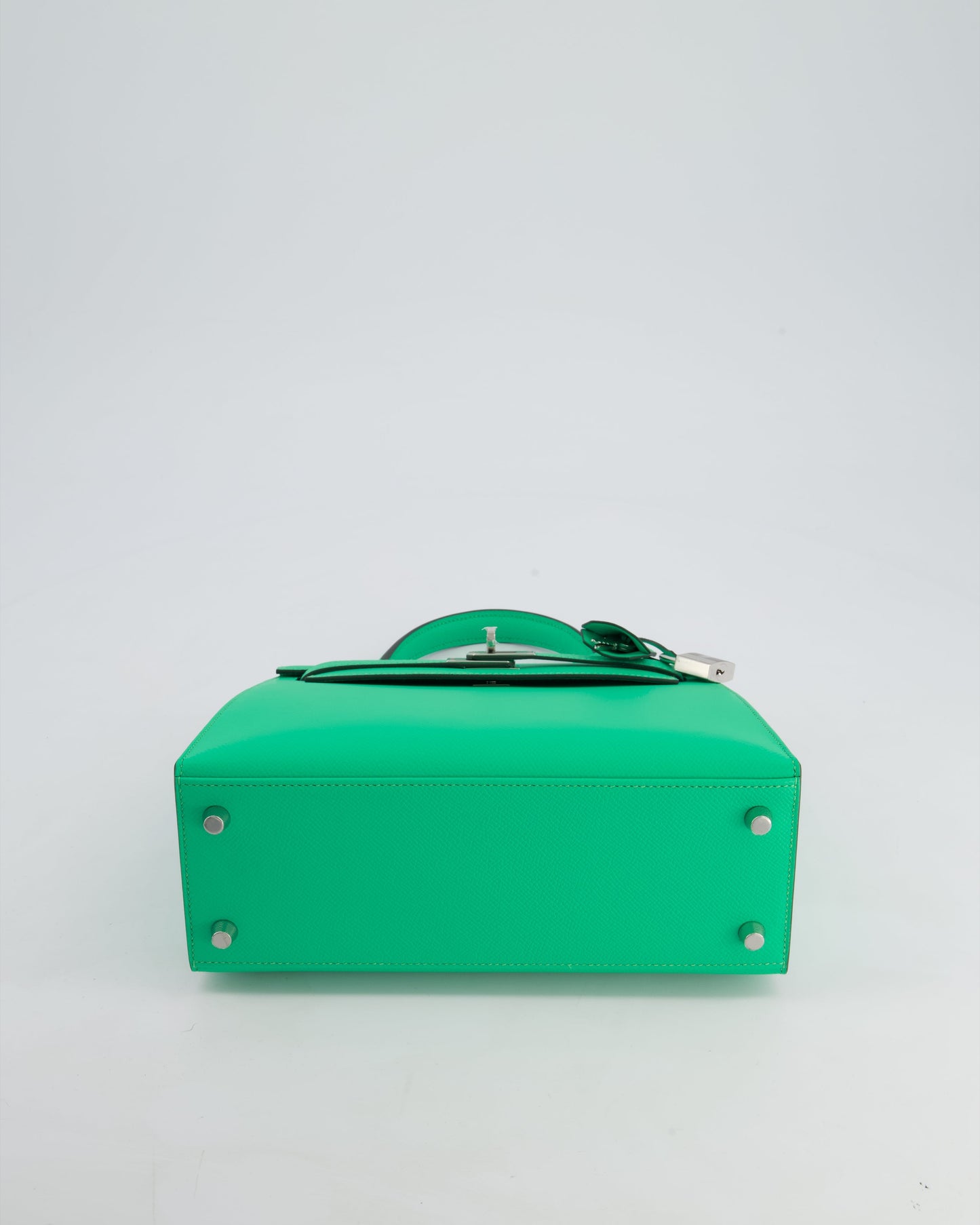 *FIRE PRICE* Hermès Kelly Sellier 25cm Bag in Vert Comics Epsom Leather with Palladium Hardware