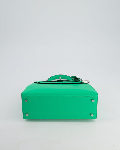 *FIRE PRICE* Hermès Kelly Sellier 25cm Bag in Vert Comics Epsom Leather with Palladium Hardware