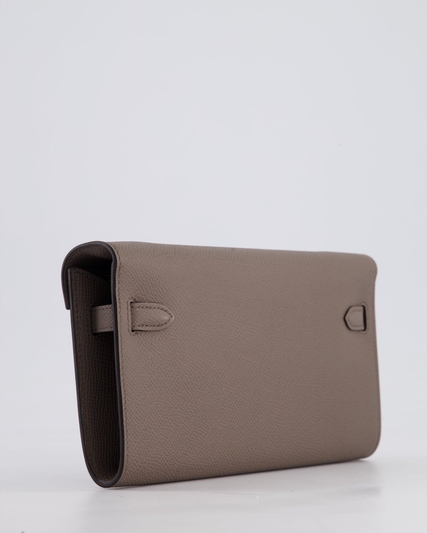 Hermès Kelly To Go Bag in Gris Etain Epsom Leather with Palladium Hardware