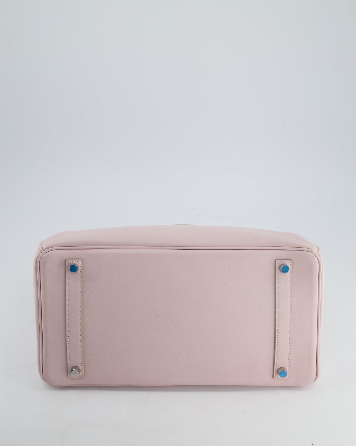 Hermès Birkin Bag 35cm in Rose Dragee Swift Leather with Palladium Hardware