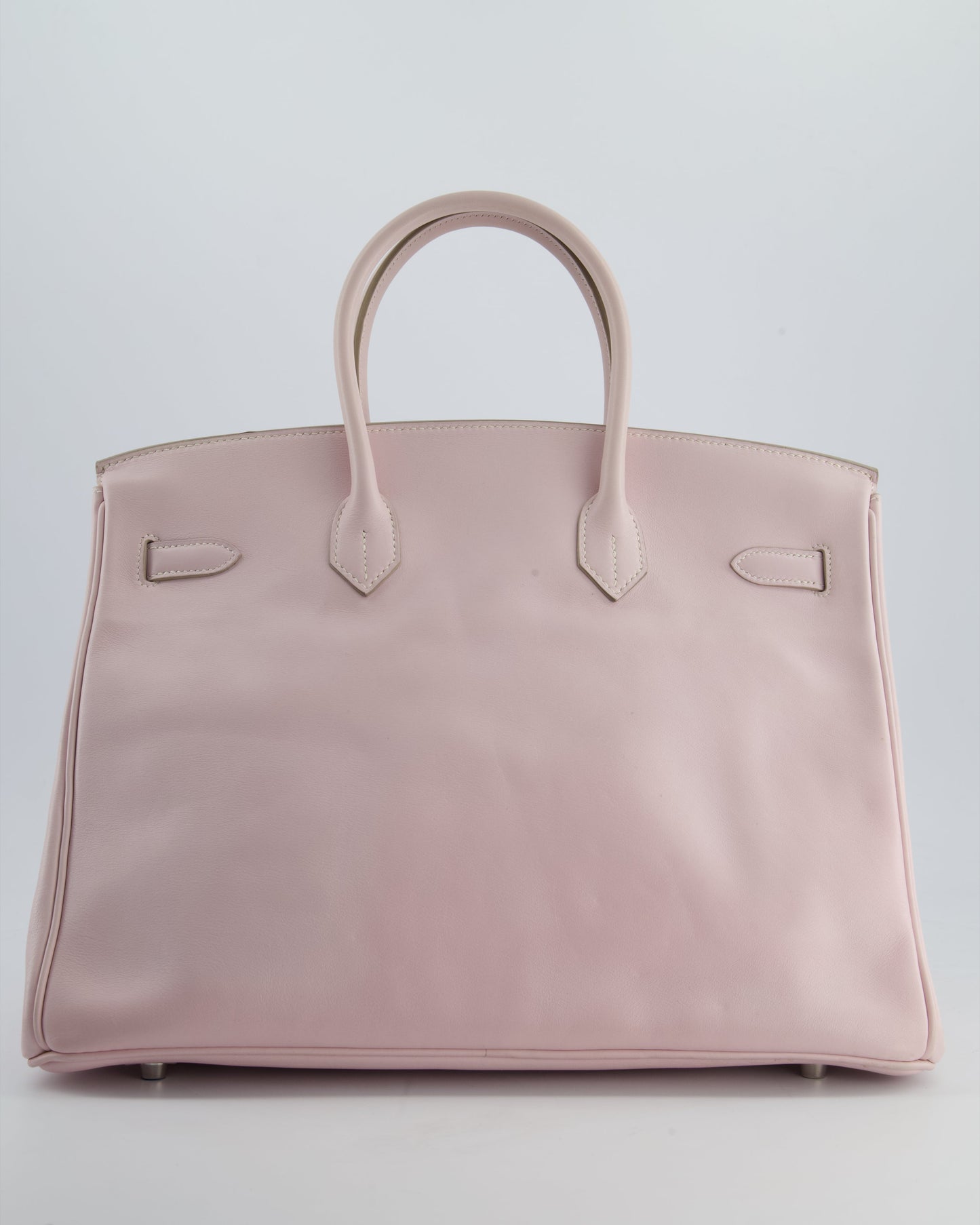 Hermès Birkin Bag 35cm in Rose Dragee Swift Leather with Palladium Hardware