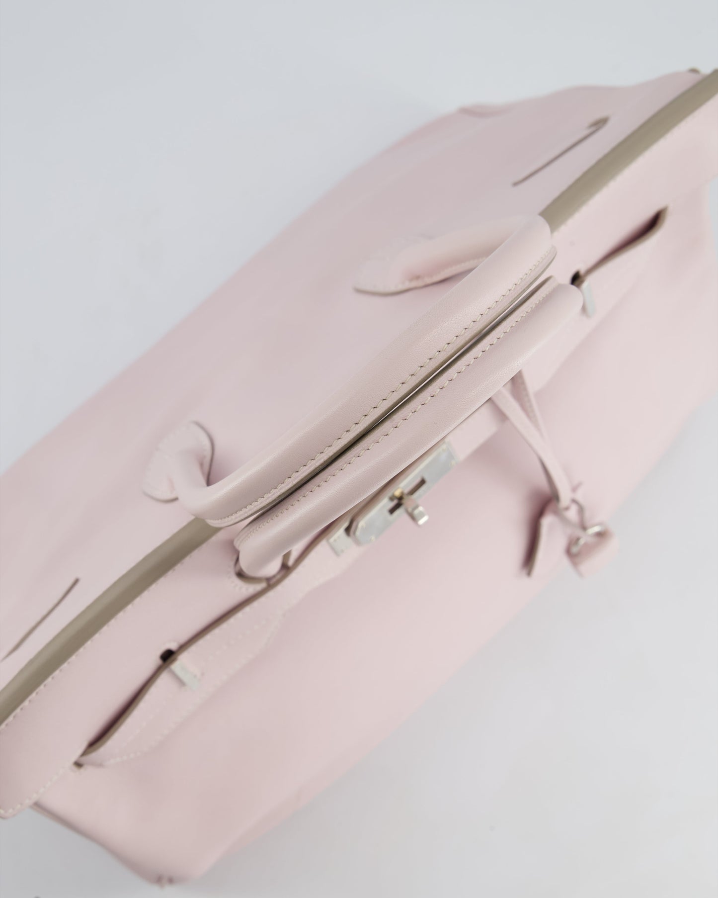 Hermès Birkin Bag 35cm in Rose Dragee Swift Leather with Palladium Hardware