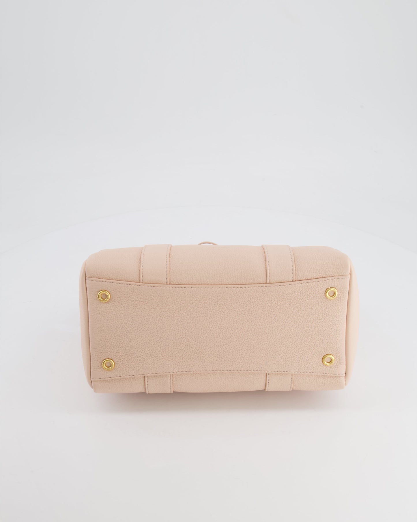 Loro Piana Blush Pink Leather Loom Bag L25 with Gold Hardware RRP £3,585