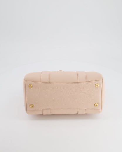 Loro Piana Blush Pink Leather Loom Bag L25 with Gold Hardware RRP £3,585