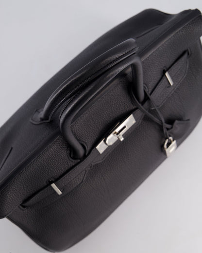 Hermès Birkin Bag 35cm Retourne in Noir Togo Leather with Palladium Hardware
