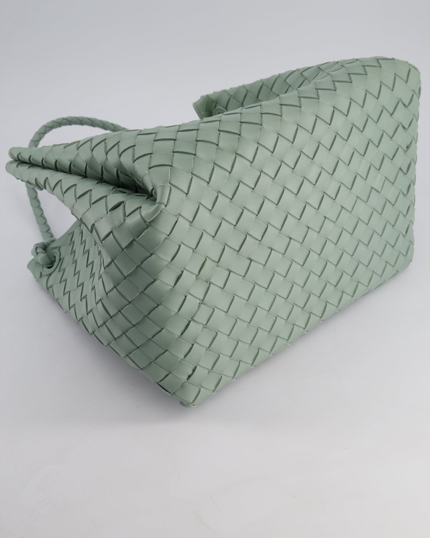 Bottega Veneta New Sauge Large Parachute Intrecciato Bag with Gold Hardware RRP £4,870