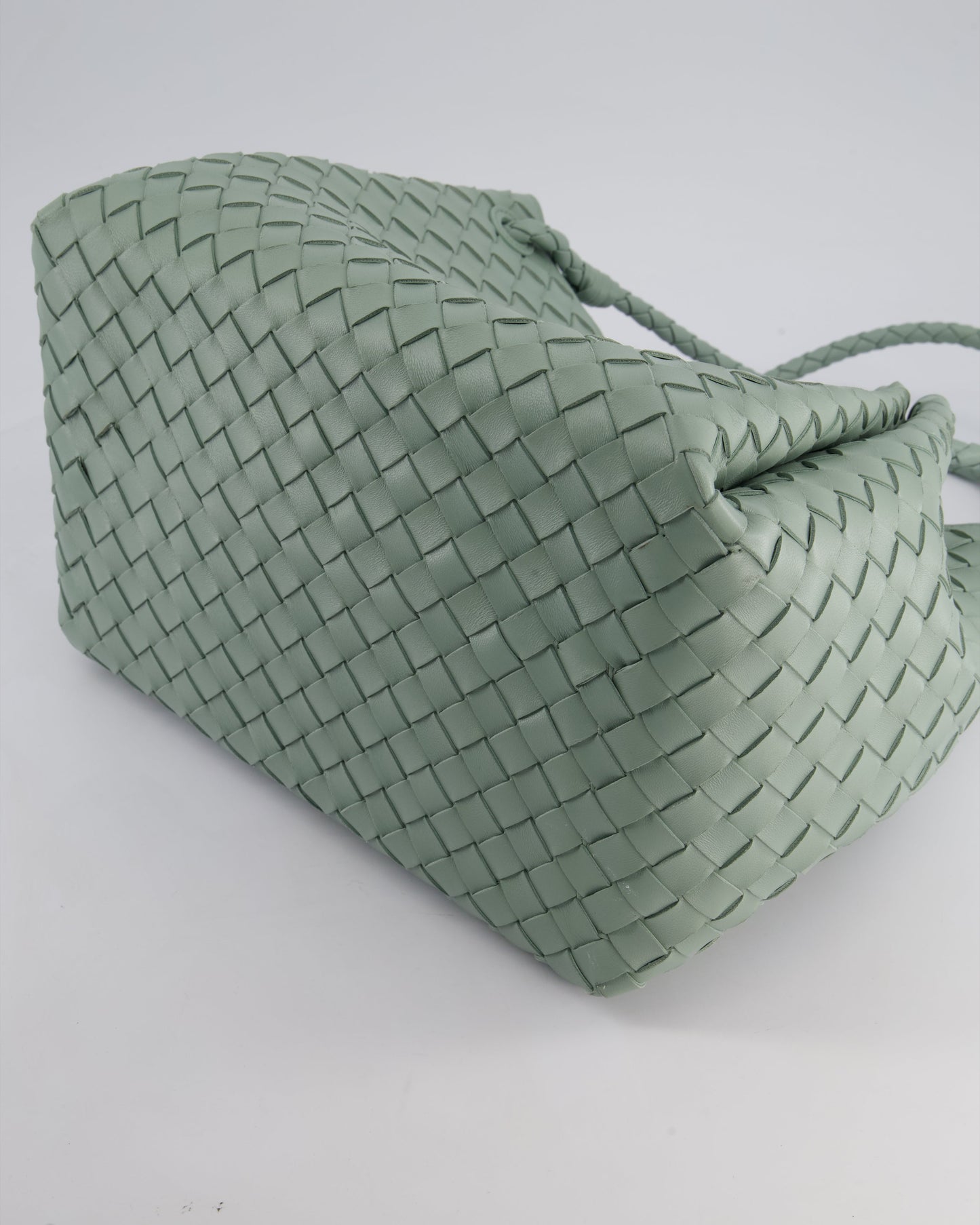 Bottega Veneta New Sauge Large Parachute Intrecciato Bag with Gold Hardware RRP £4,870