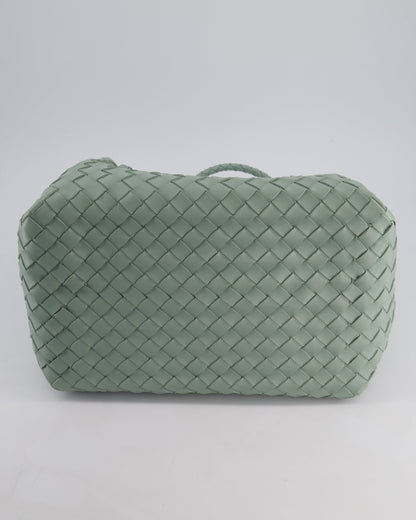 Bottega Veneta New Sauge Large Parachute Intrecciato Bag with Gold Hardware RRP £4,870