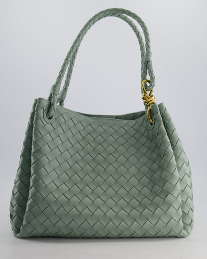 Bottega Veneta New Sauge Large Parachute Intrecciato Bag with Gold Hardware RRP £4,870