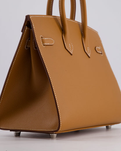 *HOLY GRAIL* Hermès Birkin 25cm Sellier Bag in Gold Epsom Leather with Palladium Hardware