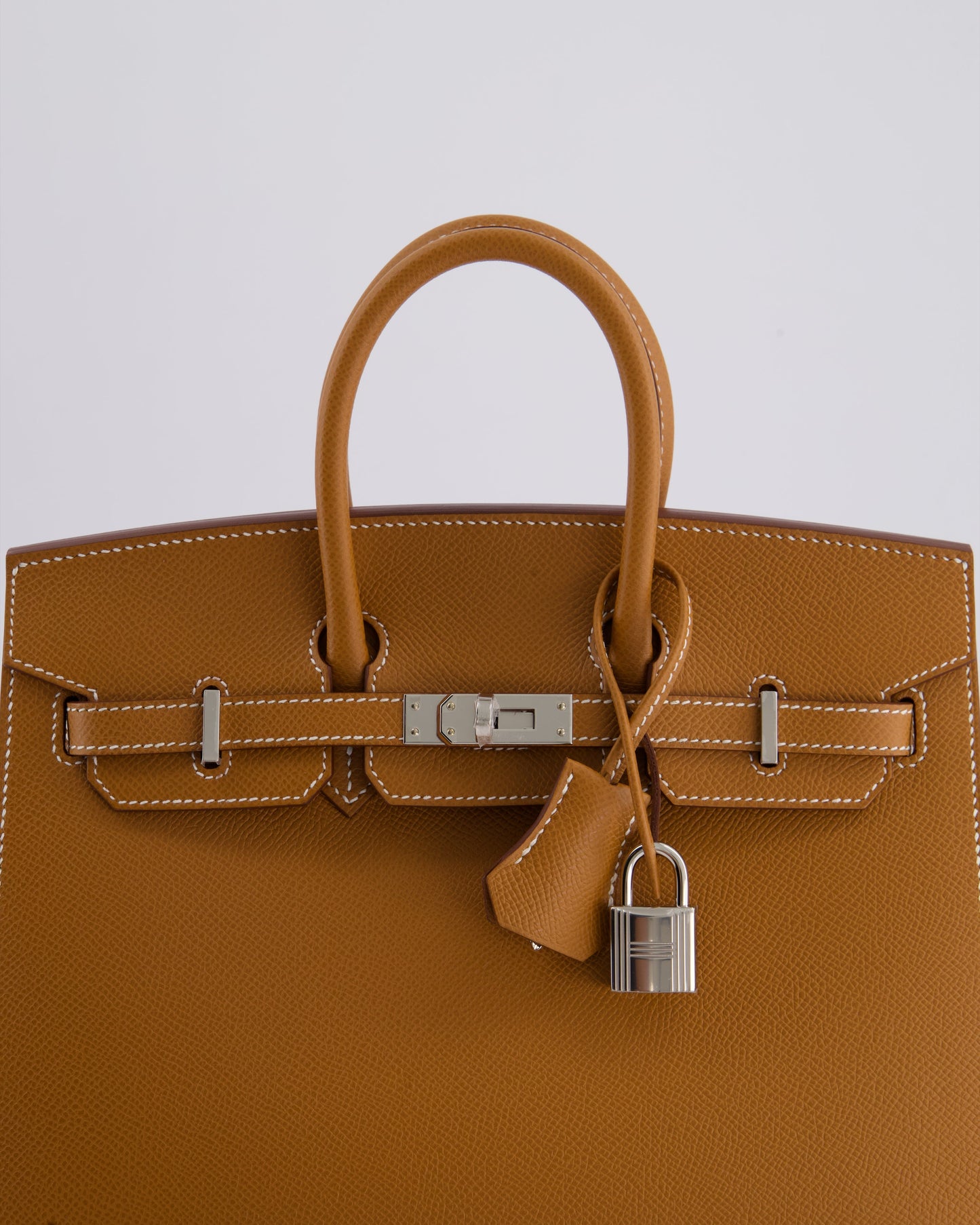 *HOLY GRAIL* Hermès Birkin 25cm Sellier Bag in Gold Epsom Leather with Palladium Hardware