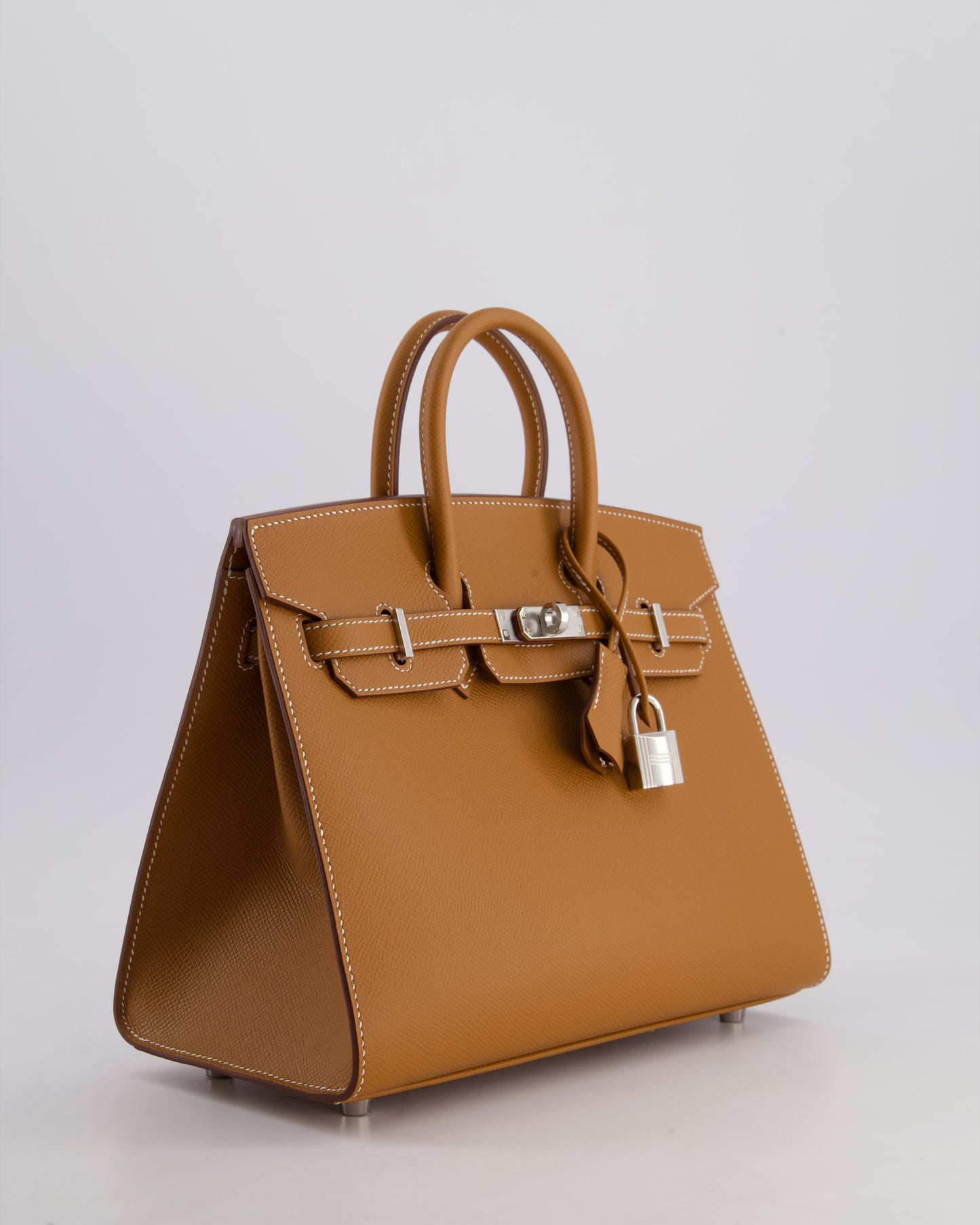 *HOLY GRAIL* Hermès Birkin 25cm Sellier Bag in Gold Epsom Leather with Palladium Hardware