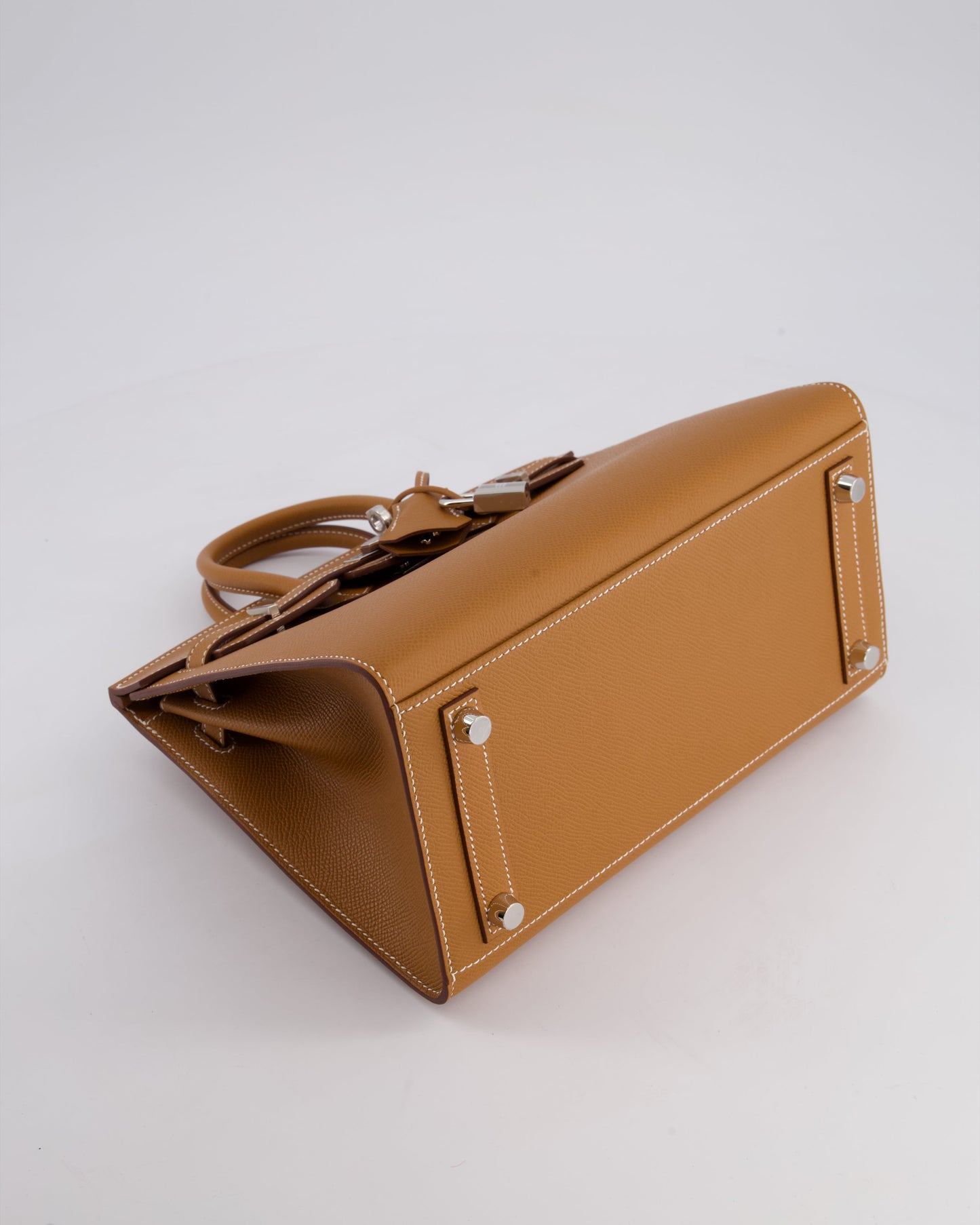 *HOLY GRAIL* Hermès Birkin 25cm Sellier Bag in Gold Epsom Leather with Palladium Hardware