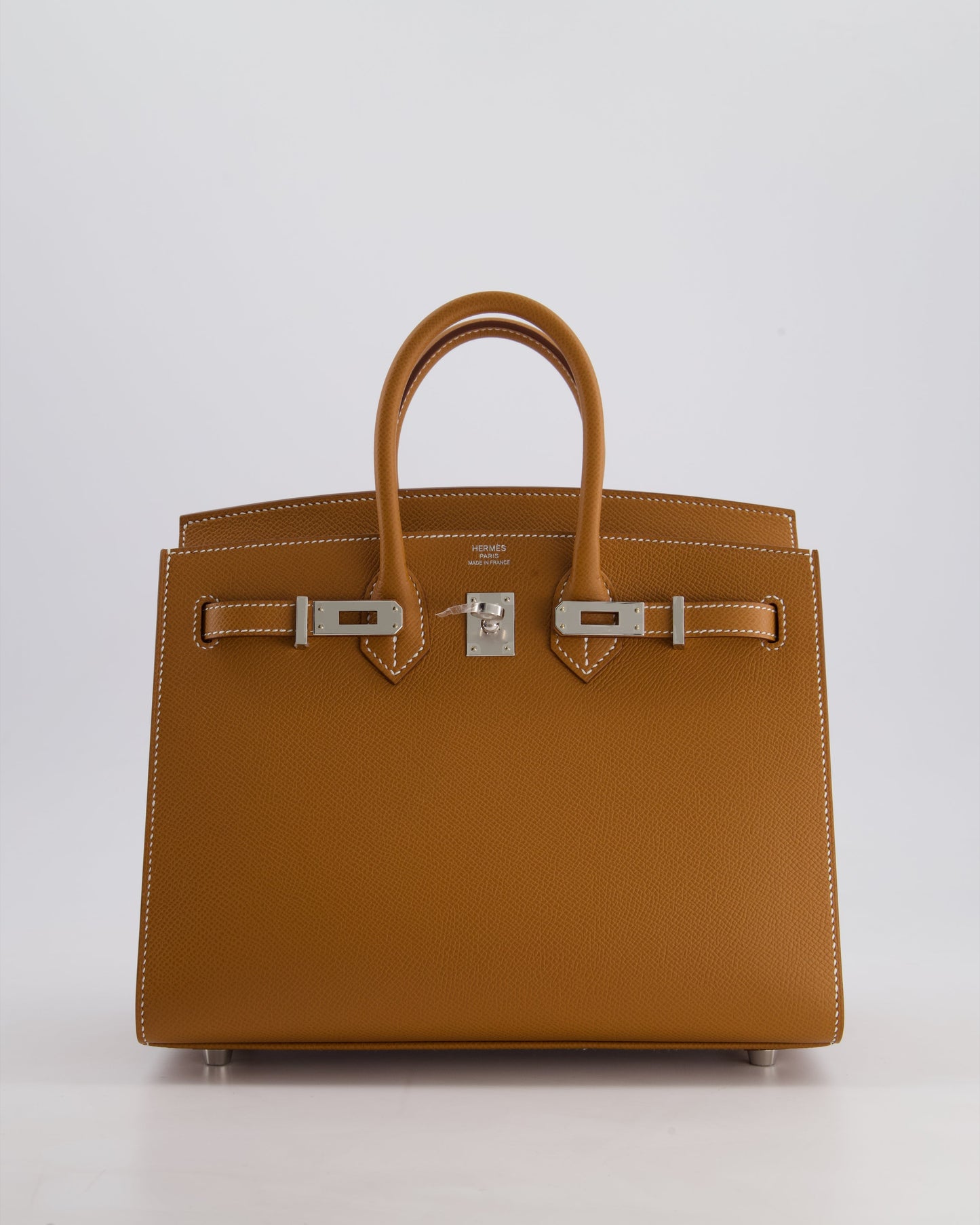 *HOLY GRAIL* Hermès Birkin 25cm Sellier Bag in Gold Epsom Leather with Palladium Hardware