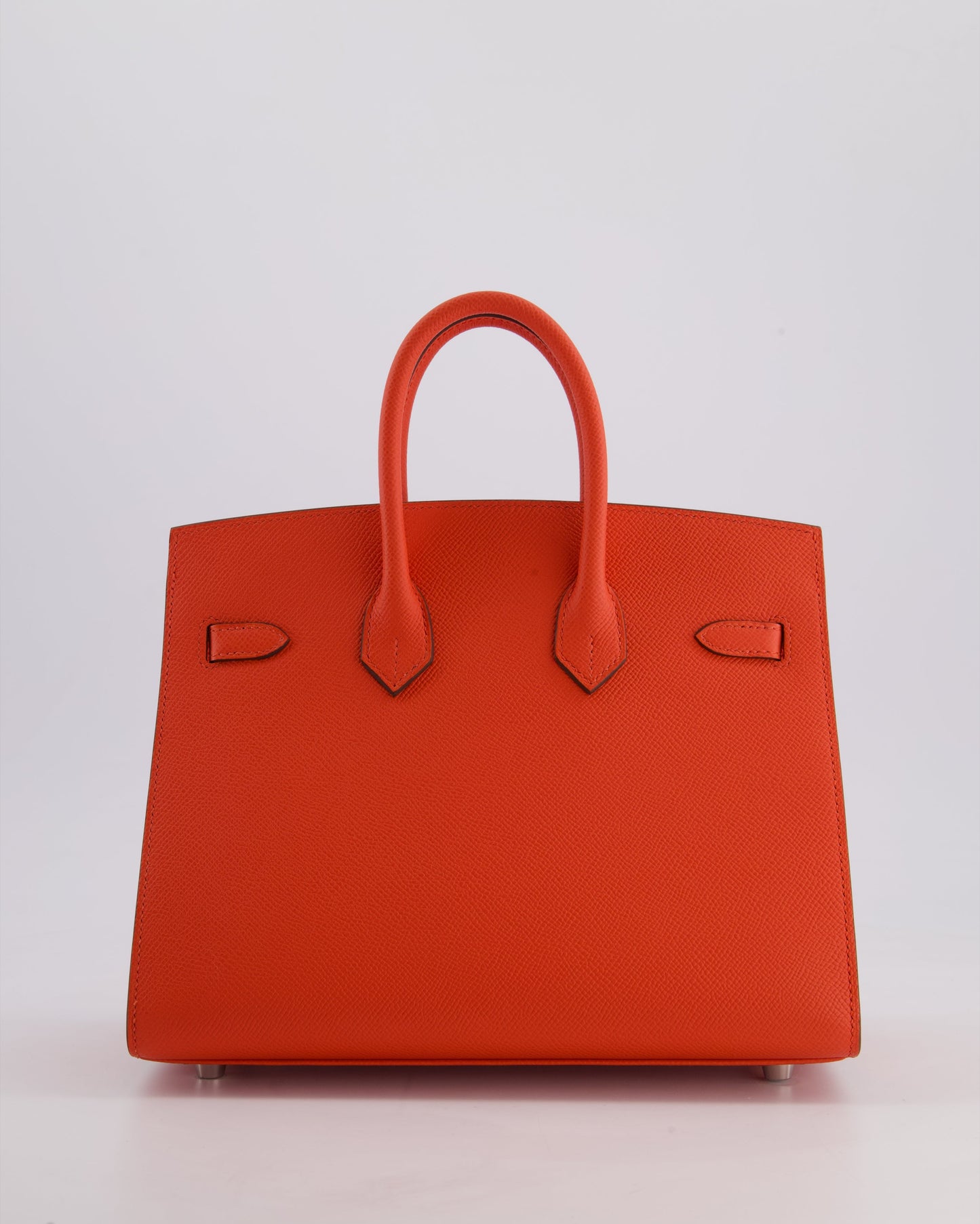 *HOT* Hermès Birkin 25 Sellier Bag in Capucine Epsom Leather with Palladium Hardware