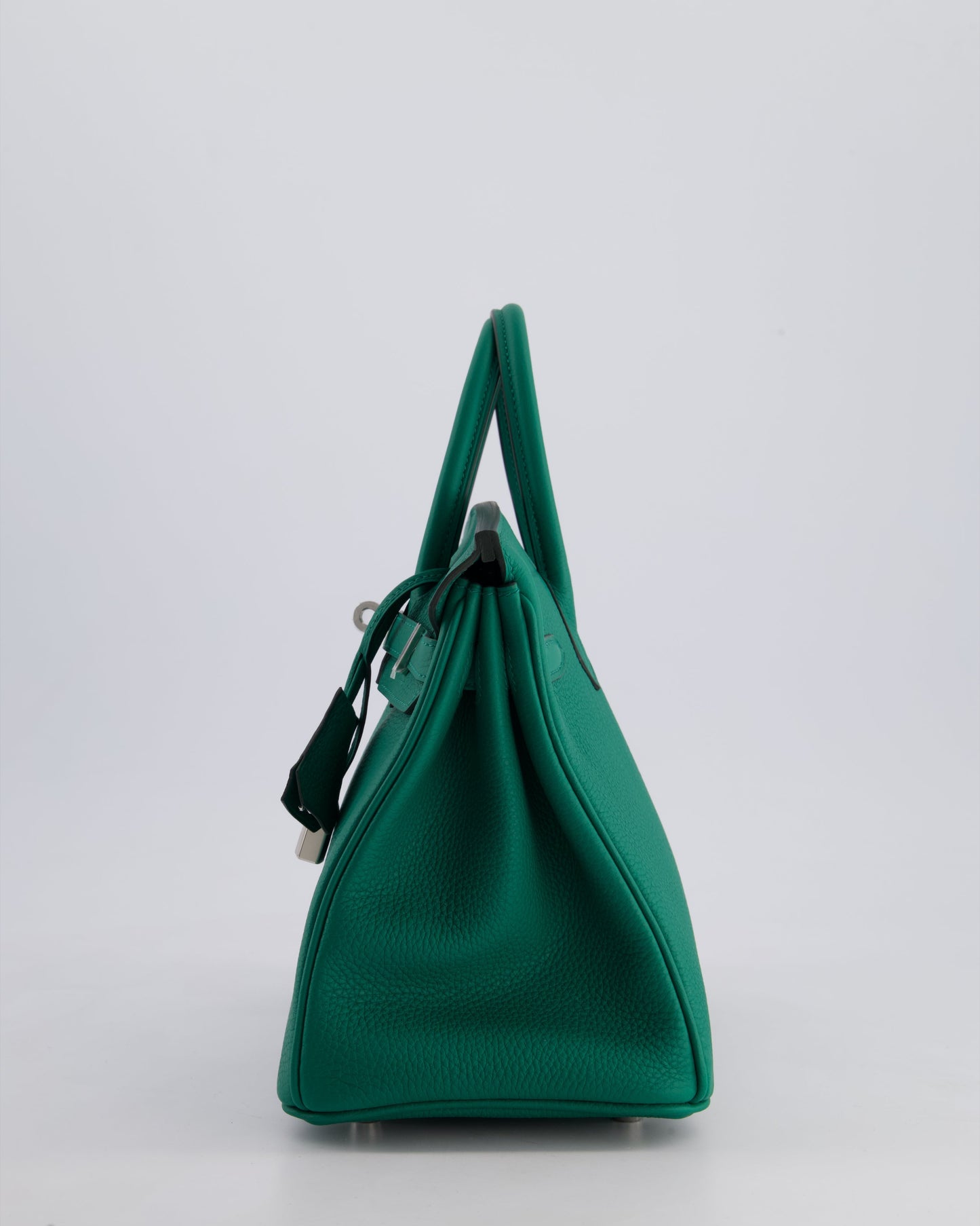 Hermès Birkin 25cm Retourne Bag in Vert Vertigo Togo Leather with Palladium Hardware