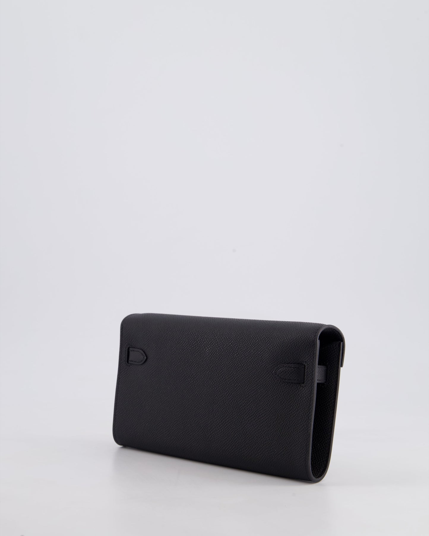 Hermès Kelly To Go Bag in Noir Epsom Leather with Palladium Hardware