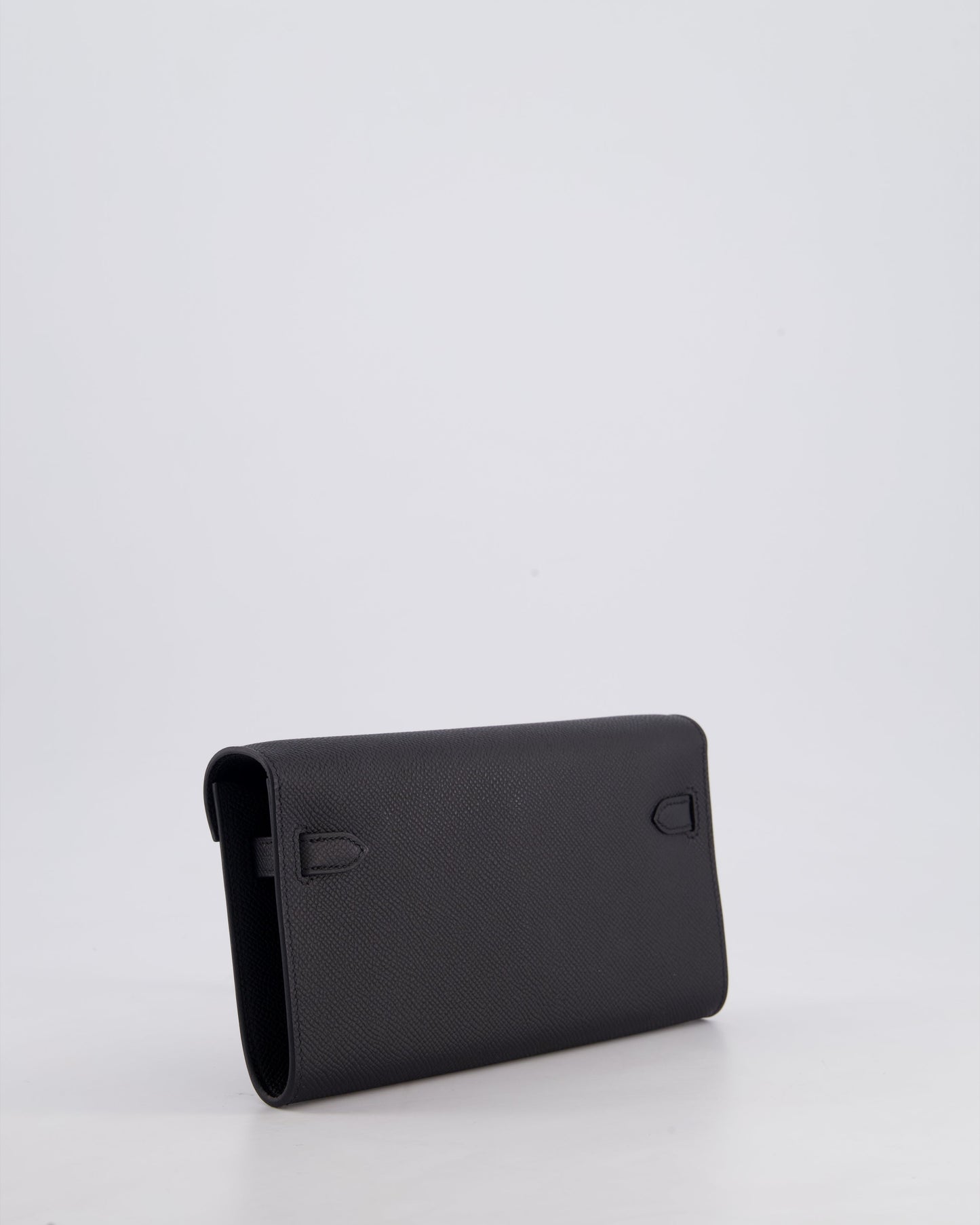 Hermès Kelly To Go Bag in Noir Epsom Leather with Palladium Hardware