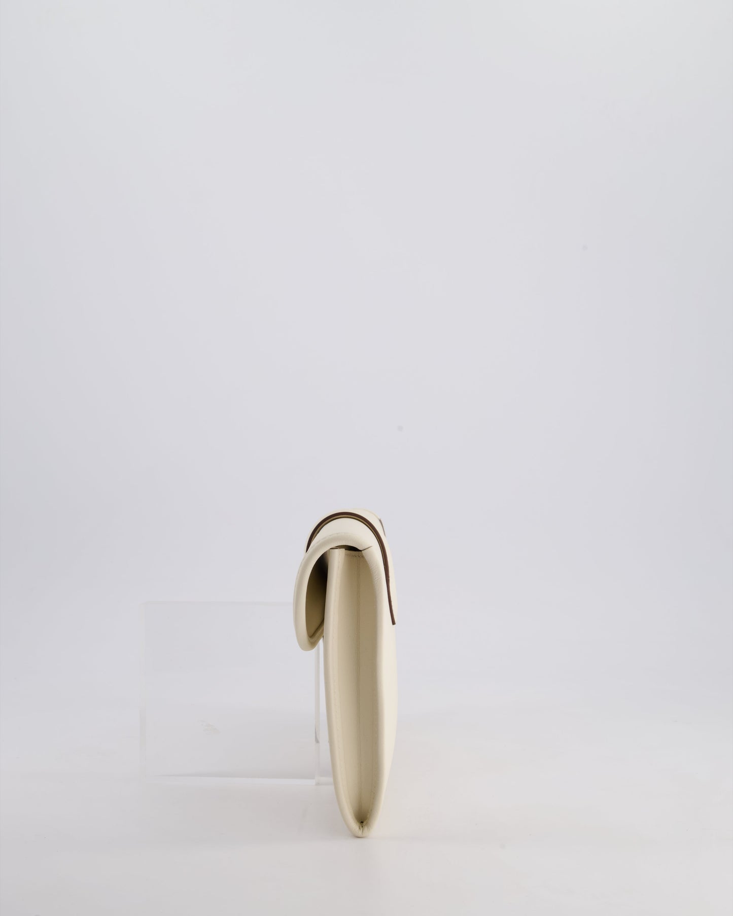 Hermès Jige Elan 29cm Clutch Bag in Nata Evercolour Leather