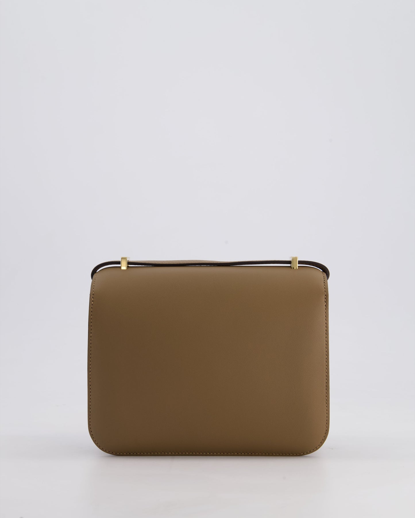 Hermès Constance III Mini 18cm Miroir Bag in Beige Weimar Swift Leather with Gold Hardware